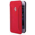 【鼎立資訊】 法拉利 iPhone 6 / 6plus / i6s 6plus F12 真皮側開式皮套(紅色)