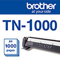 【公司貨】brother TN-1000 黑色原廠碳粉匣