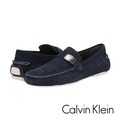 美國百分百【Calvin Klein】鞋子 CK 麂皮 深藍 休閒鞋 樂福鞋 Loafer 皮鞋 豆豆鞋 男鞋 US 9.5號、10.5號 F888