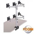 【FOGIM】夾桌懸臂式液晶螢幕支架(六螢幕TKLA-6036-S 和順電通)-NOVA成功