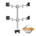 【FOGIM】夾桌懸臂式液晶螢幕支架(四螢幕TKLA-6034-SM 和順電通)-NOVA成功