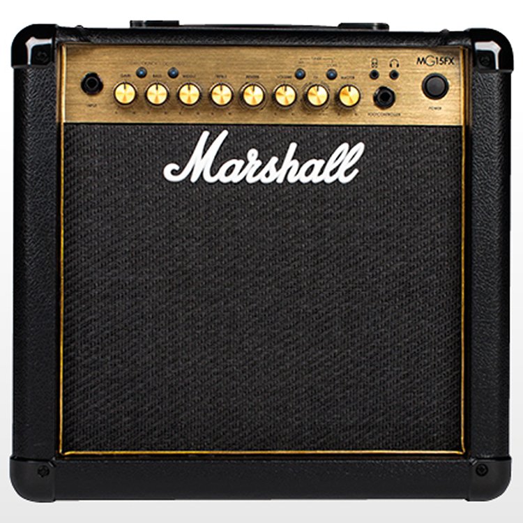Marshall MG15GFX 經典金色15W電吉他音箱