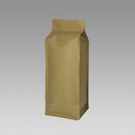 東尚公版袋K016 牛皮紙500g平底袋Box Pouch(平底)=50個/盒(無氣閥)
