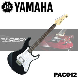 【非凡樂器】YAMAHA Pacifica系列 電吉他【PAC012/黑色/全配件贈送】