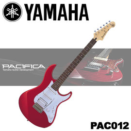 非凡樂器】YAMAHA Pacifica系列電吉他【PAC012/紅色/全配件贈送