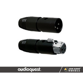 【醉音影音生活】美國 AudioQuest XLR Connectors (一對2顆) 鍍銀XLR平衡端子頭.公司貨