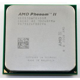 【含稅】AMD Phenom II X4 830 2.8G 6M C3 HDX830WFK4DGM 95W 四核四線 庫存正式散片 CPU Socket AM2+/AM3 一年保