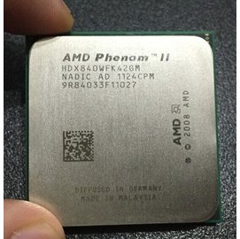 【含稅】AMD Phenom II X4 840 3.2G C3 HDX840WFK42GM 95W 庫存正式散片 Socket AM2+/AM3 一年保