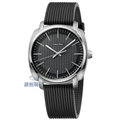 【錶飾精品】CK手錶 Highline平行系列 銀框黑面橡膠錶帶 男錶 K5M311D1 全新原廠正品
