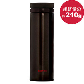 THERMOS 膳魔師 極輕量不鏽鋼真空保溫杯500ml-咖啡色【JNO-501】(MF0359K)