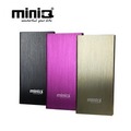 【miniQ】8000mAh超薄金屬髮絲行動電源(iBook 8000)-NOVA成功