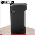 ◆斯摩客商店◆【RONSON】RONJET系列-瓦斯噴射打火機-銷光黑款 NO.R29-0003