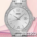 CASIO 時計屋 SEIKO 精工手錶 SUR789P1 白 女錶 石英錶 不鏽鋼錶帶 防水 (粉 SUR787P1)
