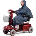 ↬回饋降價中↫ 電動代步車用雨衣 - 斗篷式/有袖 銀髮族 行動不便者使用 [ZHCN1735]
