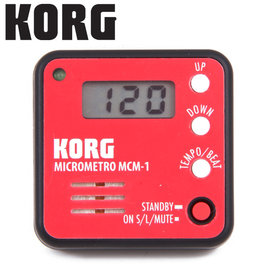 【非凡樂器】KORG microMETRO MCM-1 口袋型夾式節拍器【紅色】