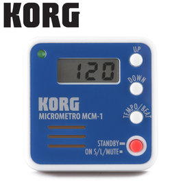 【非凡樂器】KORG microMETRO MCM-1 口袋型夾式節拍器【藍色】