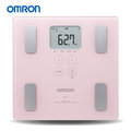 OMRON 歐姆龍體脂計 HBF-217(粉紅色)-(贈BMI體管捲尺+皮脂夾尺)