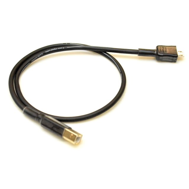 志達電子 DL022/1.5 線長1.5M 日本鐵三角 micro USB 轉 USB B公 OTG USB DAC 專用傳輸線