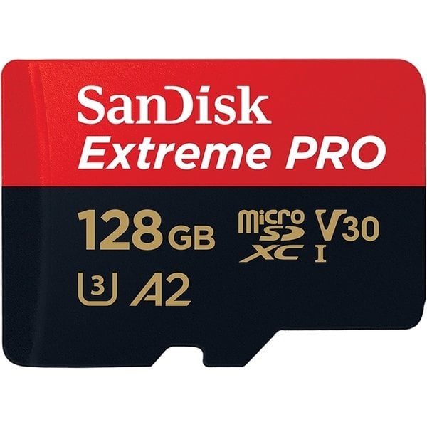 SanDisk Extreme Pro Micro SDXC 128G 記憶卡 (UHS-1/A2/V30/200MB/90MB/s)