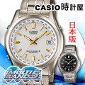CASIO 時計屋 卡西歐手錶 LIW-T100TD-7A JF 男錶 電波錶 日系 鈦金屬錶帶 白面 太陽能 保固