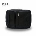 加賀皮件 RUFA 多功能 雙肩手提斜背 三用電腦後背包/斜背包/多功能包 8795