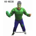 HX-M338天姿熱銷復仇者聯盟綠巨人兒童化裝舞會表演造型派對服