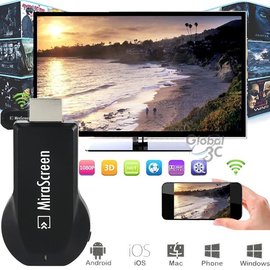 無線 手機 螢幕同步分享器 Miracast DLNA Airplay iPhone HTC 三星 SONY HDMI MIRASCREEN