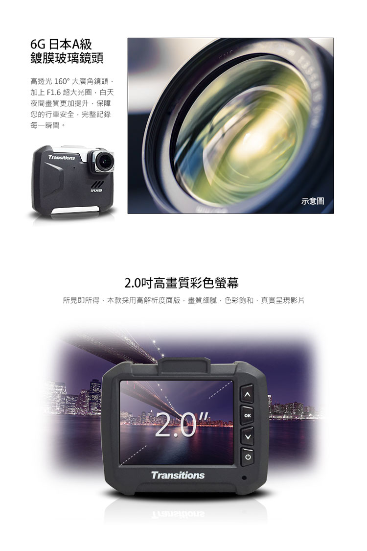 全視線 P350 1080P 聯詠96655+SONY感光元件 超強夜視首選 台灣製造