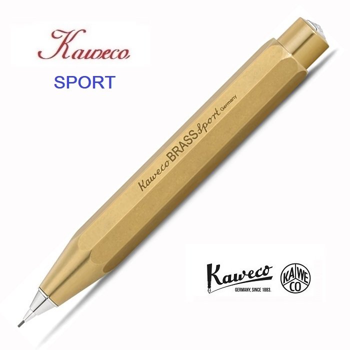 KAWECO Classic Brass黃銅素描用自動鉛筆*0.7mm