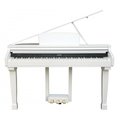 亞洲樂器 贈地毯 Ringway GDP1020 平台式數位電鋼琴 白色電鋼琴 升級藍芽傳輸 USB傳輸 附白色鋼琴椅、售完預訂