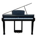 亞洲樂器 贈地毯 Ringway GDP1000 平台式數位電鋼琴 (黑) 平台式數位電鋼琴 升級藍芽傳輸 USB傳輸 附鋼琴椅 有節奏功能