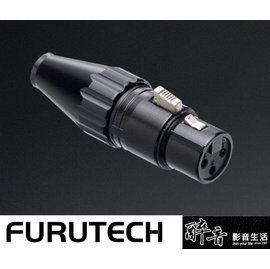 【醉音影音生活】日本古河 Furutech FP-702F (G) 單顆 鍍金XLR平衡端子/母頭.原廠盒裝.公司貨