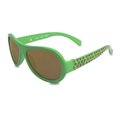 瑞士 shadez 設計款太陽眼鏡 7 12 歲 綠色足球