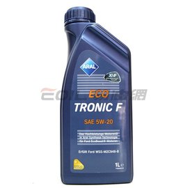 【易油網】ARAL ECO TRONIC F 5W20 機油 1L*12瓶【整箱購買】