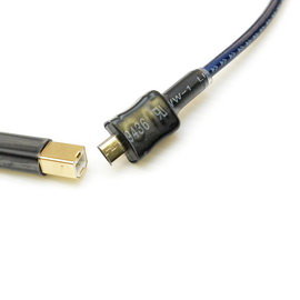 志達電子 DL028/0.5 線長0.5M 日本鐵三角 micro USB 轉 USB B公 OTG USB DAC 專用傳輸線