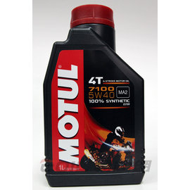【易油網】Motul 7100 4T 5W40 MA2 酯類 魔特 機車用機油 1L*12瓶【整箱購買】