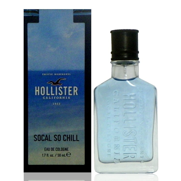 Hollister SoCal So Chill Eau de Cologne Spray 海洋藍調香氛50 ml 