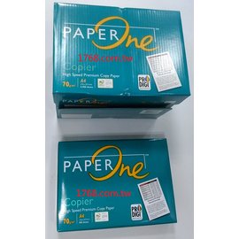 【PAPER ONE】A4 -70P-白色影印紙 - 500張/包(全省配送.不限區域)