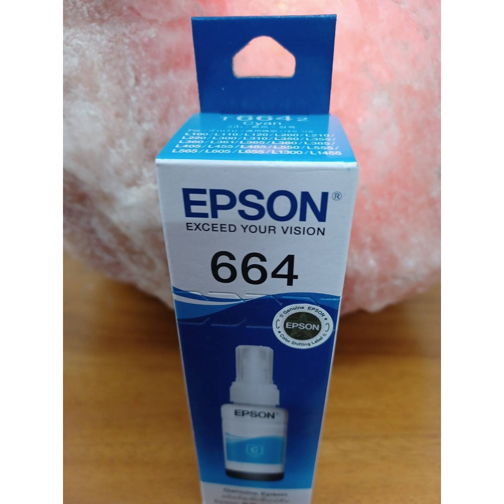 盒裝EPSON T6642藍色L120/L210/L310/L350/L355/L360/L365/L455/L550