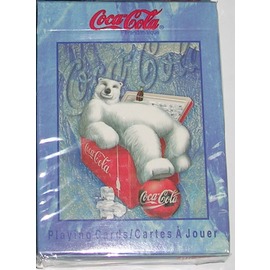 可口可樂北極熊撲克牌-登山冰桶版