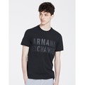 美國百分百【Armani Exchange】T恤 AX 短袖 logo 束口 T-shirt 黑 XS S號 G060