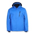 美國百分百【全新真品】Columbia 外套 夾克 連帽 哥倫比亞 登山 滑雪 發熱衣 防水 男 藍色 S號 G162