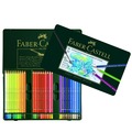 德國Faber-Castell藝術家頂級水性色鉛筆(60色)，贈送輝柏珍藏明信片乙組(5張)