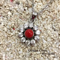 【Ocean Gem】海洋之心 天然紅珊瑚圓珠造型項鍊 134265
