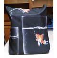 individuality [魚躍一起 LG005] 單肩購物袋/側背包/休閒環保袋/創意個性袋/潮袋