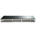 3c91 DGS-1510-52X 52埠Gigabit SmartPro Switch, 具備48埠10/100/1000BASE-T, 4埠10G SFP+, 具備Console埠, Full CLI, Static Route