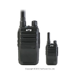 MTS-2R 2W UHF業務用無線對講機/16頻道/語音報頻/LED照明燈/高容量鋰電池/一年保固/送空導耳麥/8入組