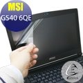 【Ezstick】MSI GS40 6QE 專用 靜電式筆電LCD液晶螢幕貼 (可選鏡面或霧面)