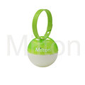 英國米爾頓 Milton 攜帶式奶嘴消毒球 （大地綠）需搭配“迷你消毒錠”同時使用 （再贈替換海綿）