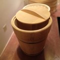 【萬先蒸籠店】MIT手工檜木米桶－米重５斤★小木桶/儲米桶/木米甕/置物桶/收納桶★